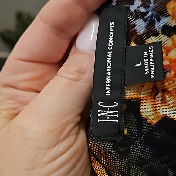 INC mesh blouse - Picture 3 of 3